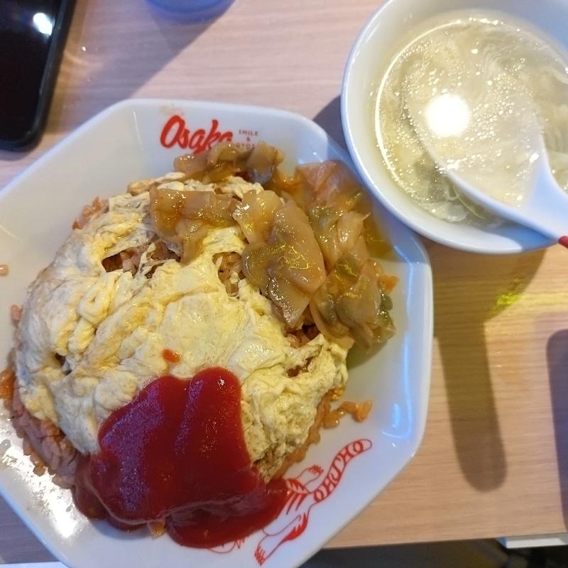 オムライス(大阪王将 品川シーサイドフォレスト店)