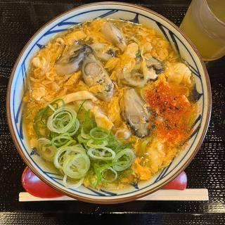 牡蠣玉あんかけうどん(丸亀製麺東京ドームシティ)