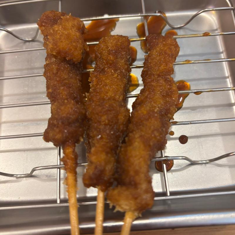 無限ニンニクホルモン串(串カツ田中 スイングモール東岡崎店)