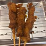 無限ニンニクホルモン串(串カツ田中 スイングモール東岡崎店)