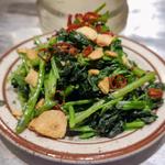 空芯菜と青菜の炒め(ジャストサイズ)(ネオ町中華AMPM)