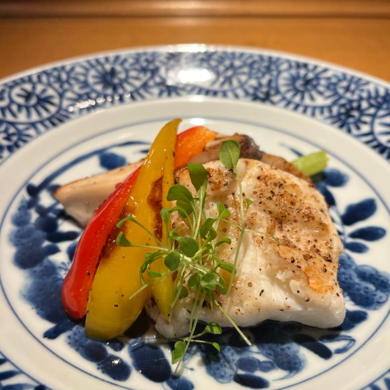 真鯛のソテー(銀熊茶寮)