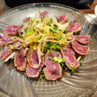 牛肉のカルパッチョ(居酒屋くんか)