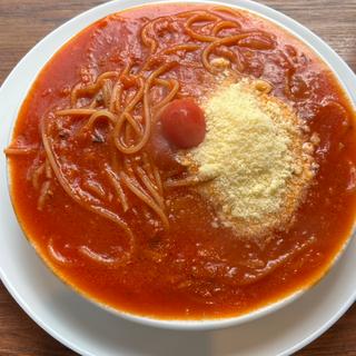 トマトパスタ＆パルメザンチーズ(ワイルドレッドパスタ 神保町店)