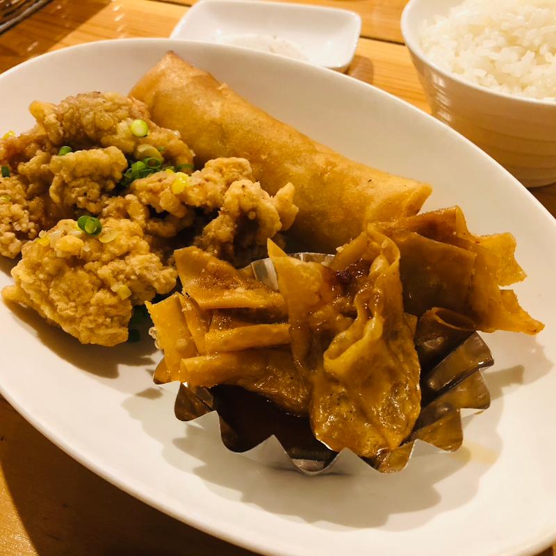 博朱特製ミックスフライ(家常菜 博朱)