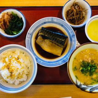 煮鯖定食(東開食堂 (まいどおおきに食堂))