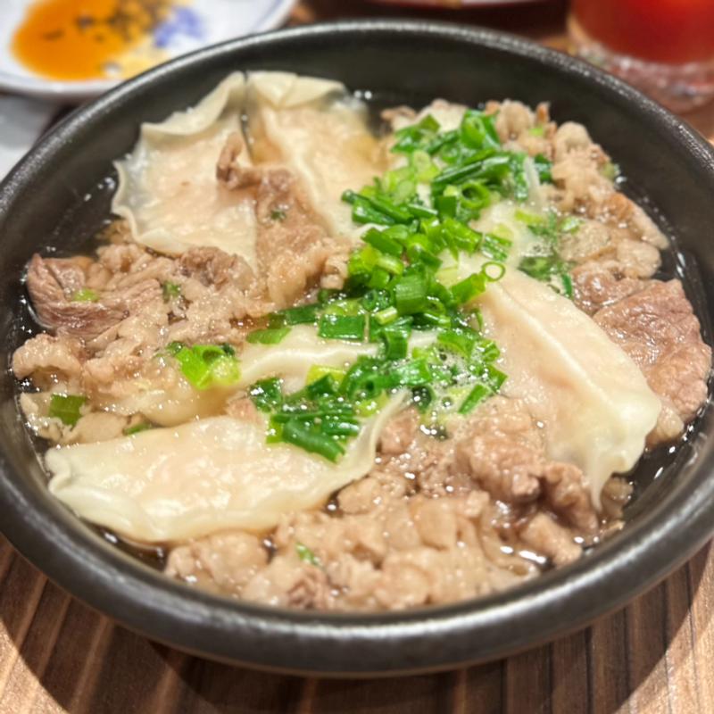 肉吸い炊き餃子(餃子エイト)