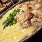 肉うどん＋卵とじトッピング