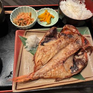 金目鯛開き炭火焼き定食(江古田漁師のあぶり家)