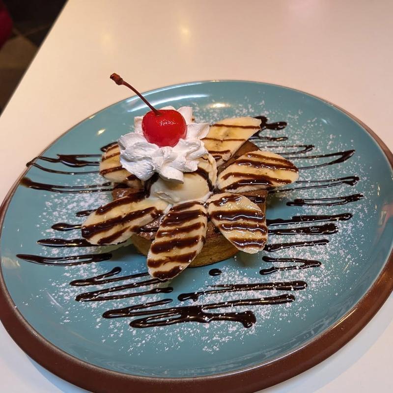 ホットケーキスペシャル 1段(喫茶 チェリー)