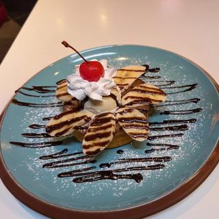 ホットケーキスペシャル 1段(喫茶 チェリー)