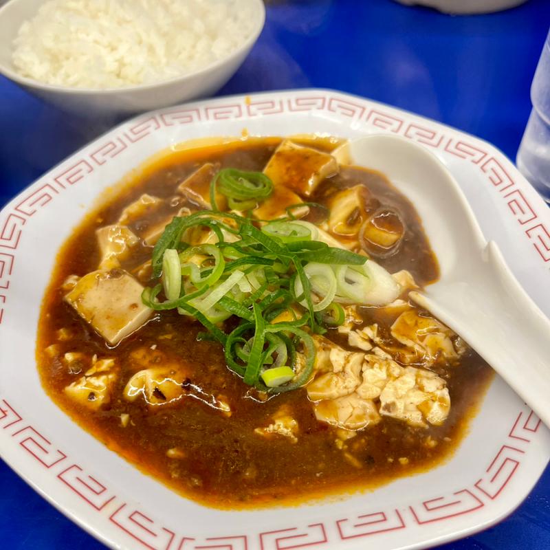 麻婆豆腐定食(来来亭 秋篠店 )