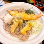 大海老天おろし蕎麦