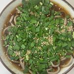 ニラ玉あんかけ蕎麦