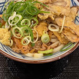 ゴボ天肉ぶっかけ