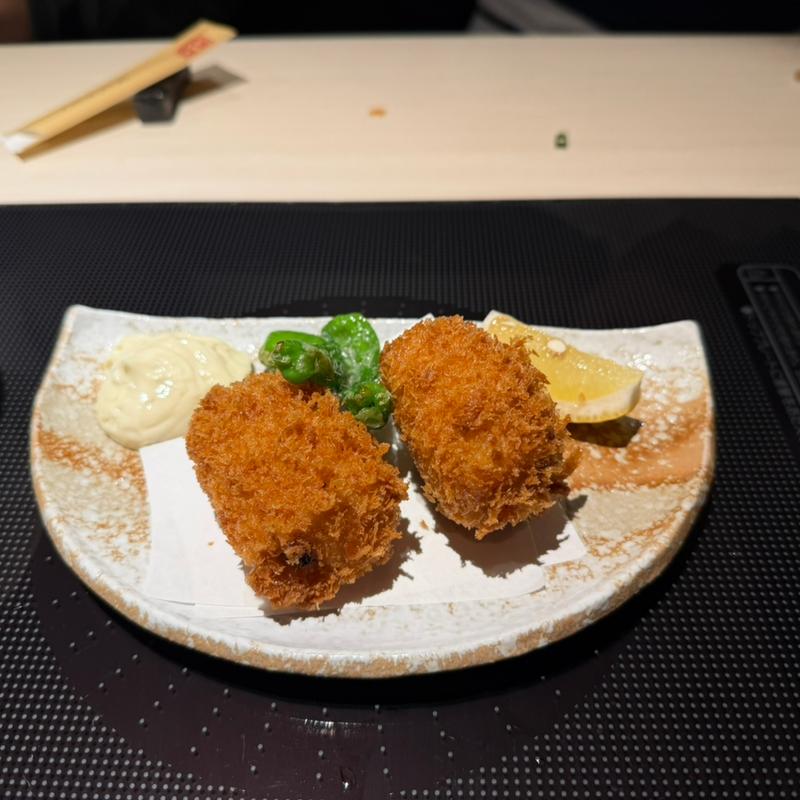 カニクリームコロッケ(玄品ふぐ 西葛西の関 （ゲンピンフグ）)