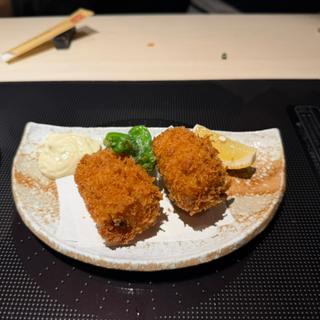 カニクリームコロッケ(玄品ふぐ 西葛西の関 （ゲンピンフグ）)