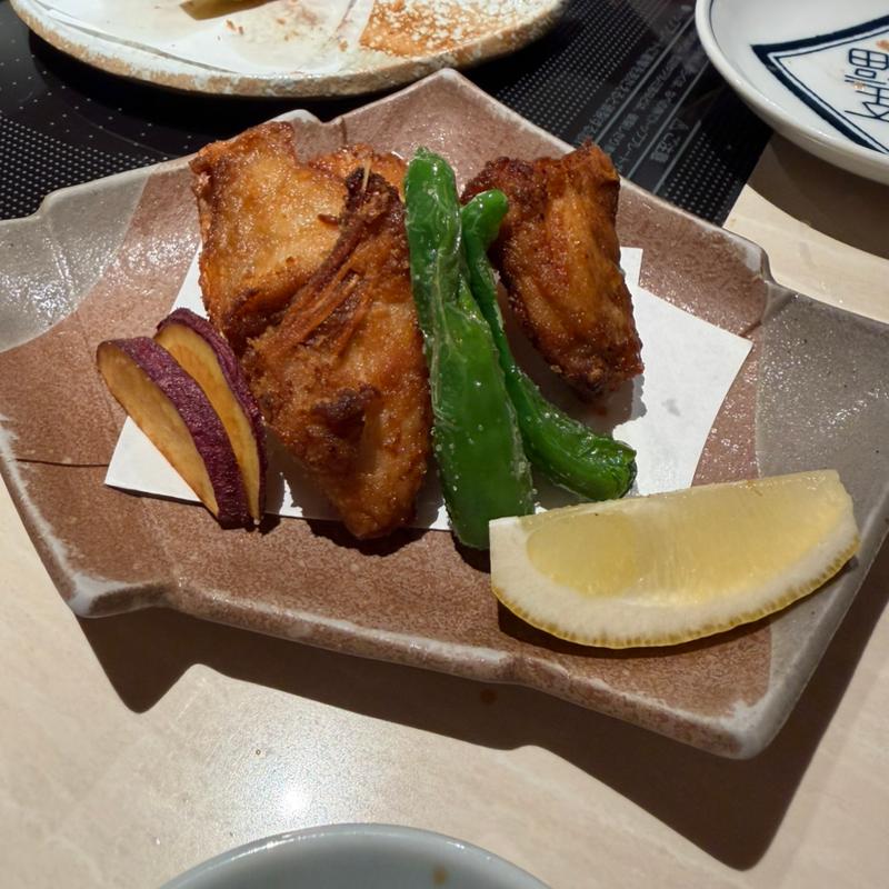 フグ唐揚げ(玄品ふぐ 西葛西の関 （ゲンピンフグ）)