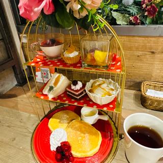 鳥のかごアフタヌーンティー(メルカパーラー ルクア大阪店)