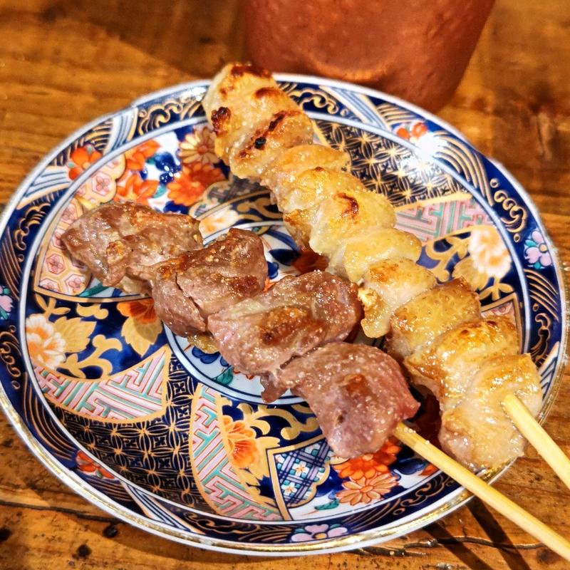 知覧鶏のソリ串・ぼんじり(イザカヤ 山角)