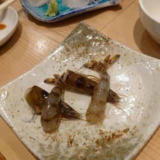 車海老の踊り喰い