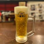 生ビール(赤のれん)