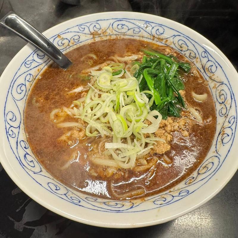 担々麺(馬賊 浅草本店)