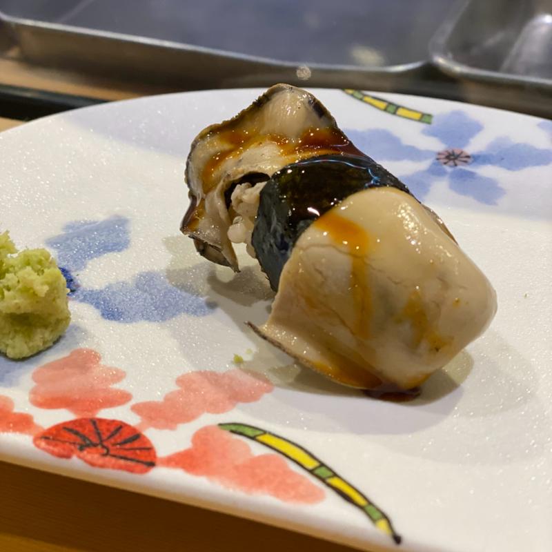 牡蠣（レギュラー満タンコース）(江戸前 SS(スシステーション))