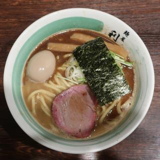 味玉らぁめん(自家製麺 麺屋 利八)