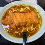 カツカレーそば(そば処 みすゞ庵)