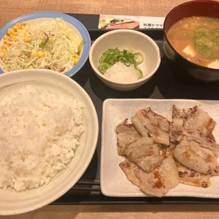 厚切り豚カルビ焼肉定食(松屋 高津店 )