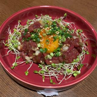 馬!旨!美味‼︎!桜ユッケ