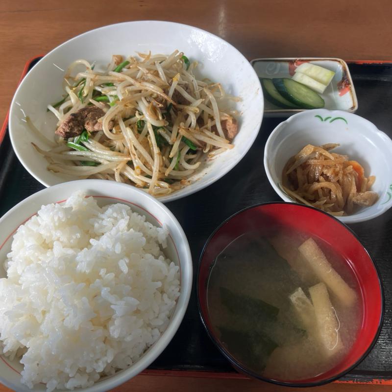 ニラレバ定食(小春 )