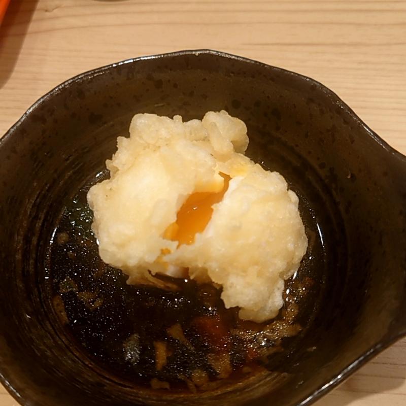 半熟玉子(築地 刺天)