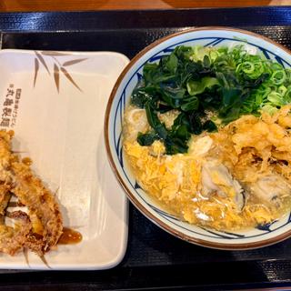 牡蠣玉あんかけうどん(丸亀製麺ビバモール加須)