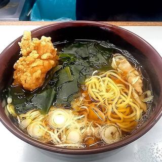 中華風とりそば 唐揚げ