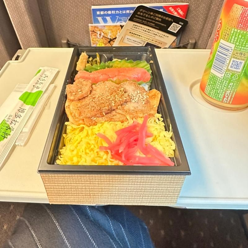 鹿児島黒豚めんたい弁当(駅弁当 新幹線口)