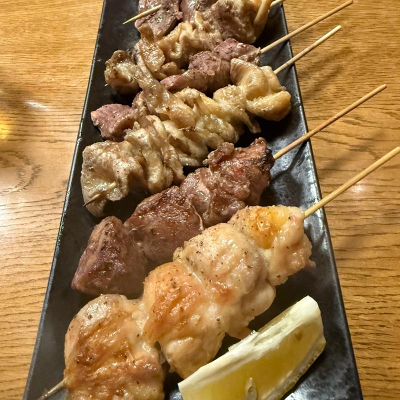 串焼き盛り合わせ(縁馬)