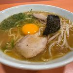 卵入りラーメン