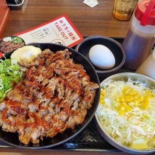 温玉カルビ丼(韓丼 東大宮店)