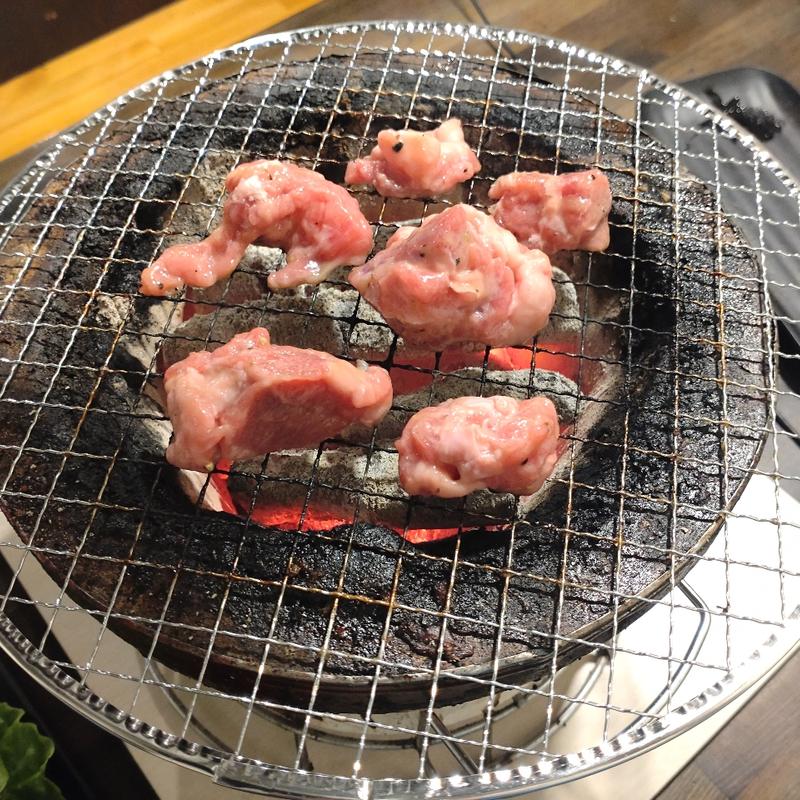 中落ちカルビ(七輪焼肉 安安 柏店)