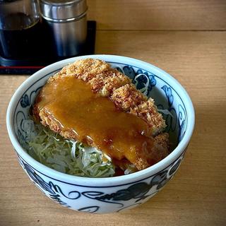 みそかつ丼セット 春菊天 玉子