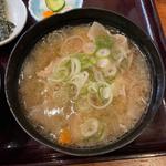 豚汁定食(品川ひおき)