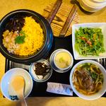 釜飯ミニ肉麺セット