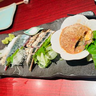 サバ3種盛り合わせ