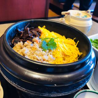 五目釜めし_釜飯ミニ肉麺セット