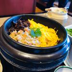 五目釜めし_釜飯ミニ肉麺セット(ふく福 七つ島店 （ふくふく）)