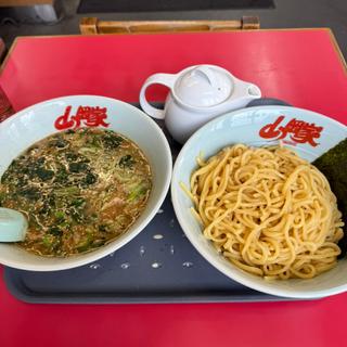 味噌つけ麺 ほうれん草