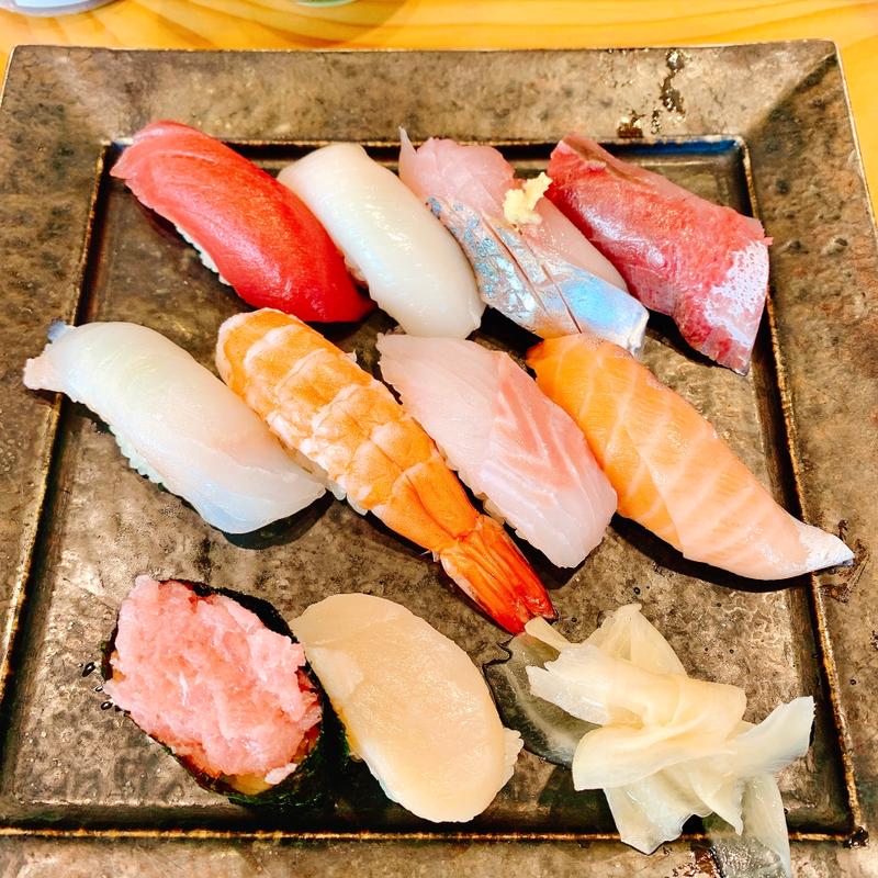 日替わり寿司ランチ Bセット(弁慶の泣き処)