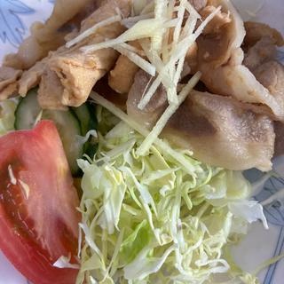 豚の生姜焼き(札幌市役所地下食堂)